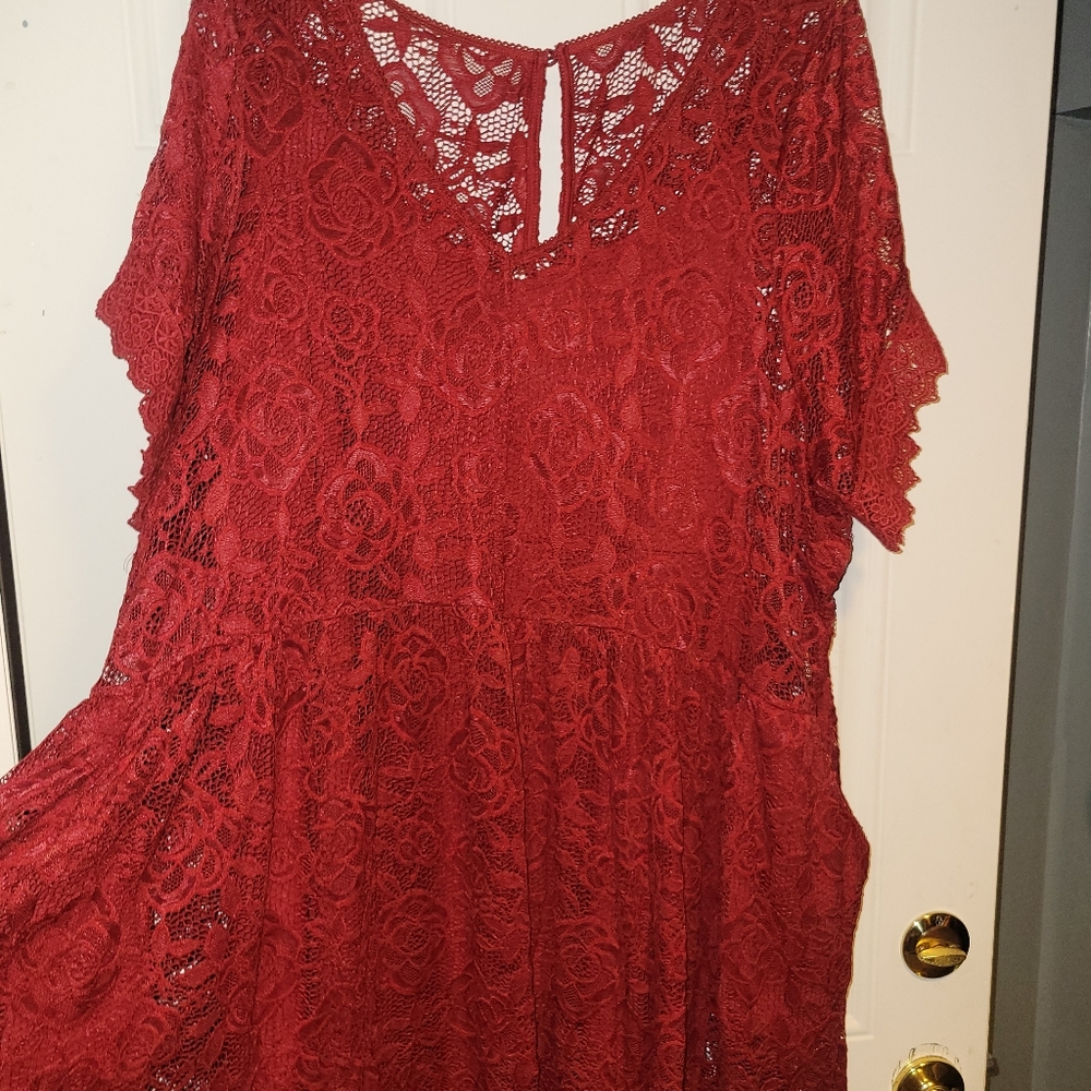 Torrid red dress